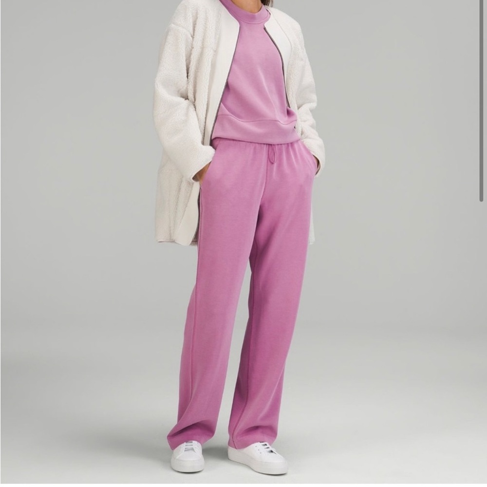 Pink Lululemon Softstream Pant